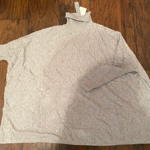 Turtle neck grey sweater
